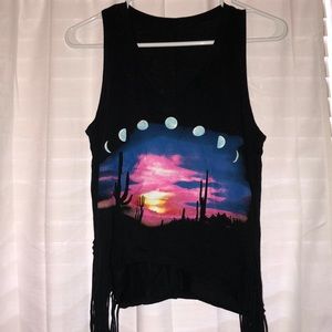 Fringe Tank Top